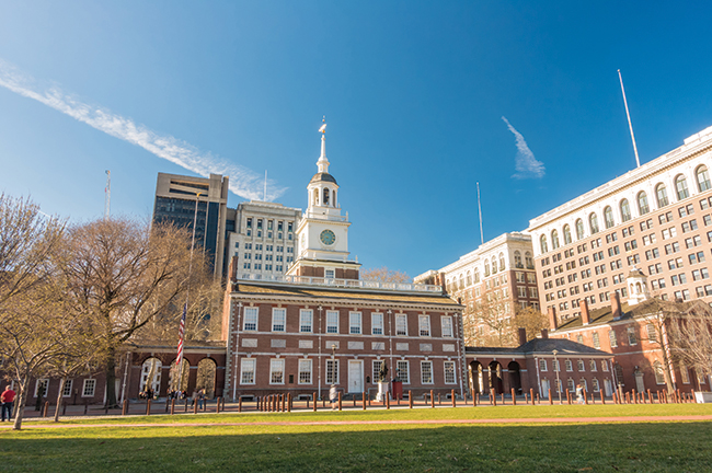 Philadelphia historical building