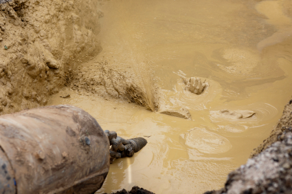 Bentonite Slurry close-up